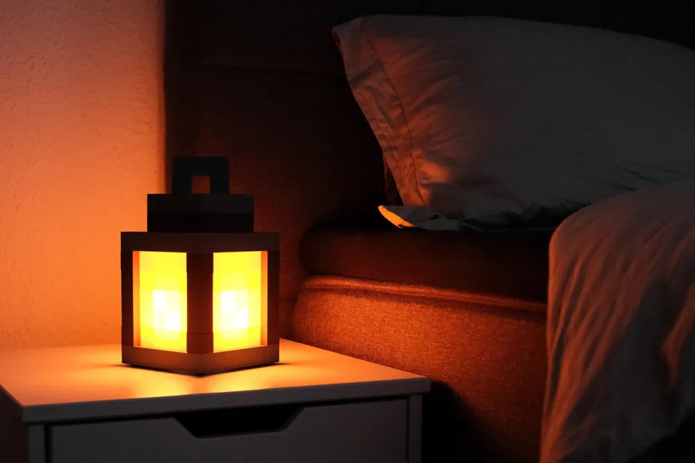 Minecraft Lantern Lamp LED – Perfect Gift for Gamers &amp; Fans