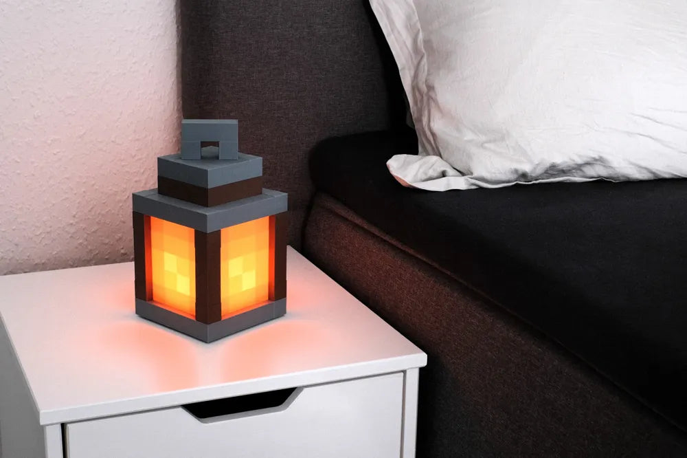 Minecraft Lantern Lamp LED – Perfect Gift for Gamers &amp; Fans