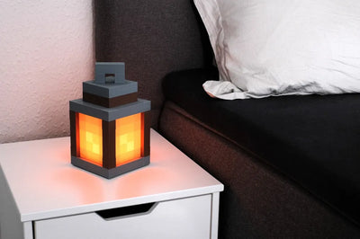 Minecraft Lantern Lamp LED – Perfect Gift for Gamers &amp; Fans